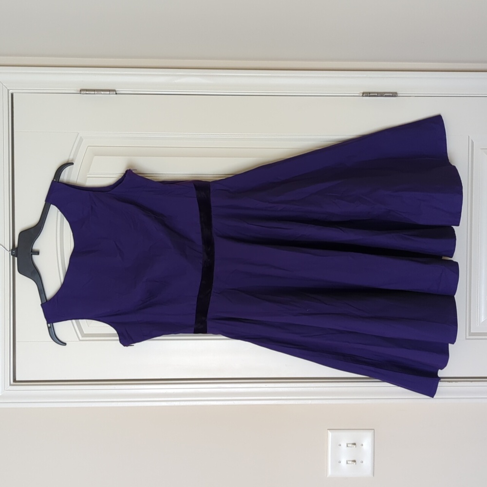 Purple dress